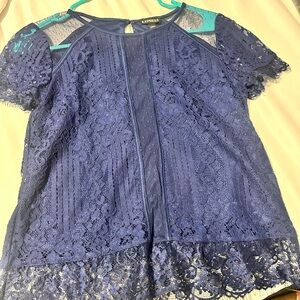 Express Navy Blouse
